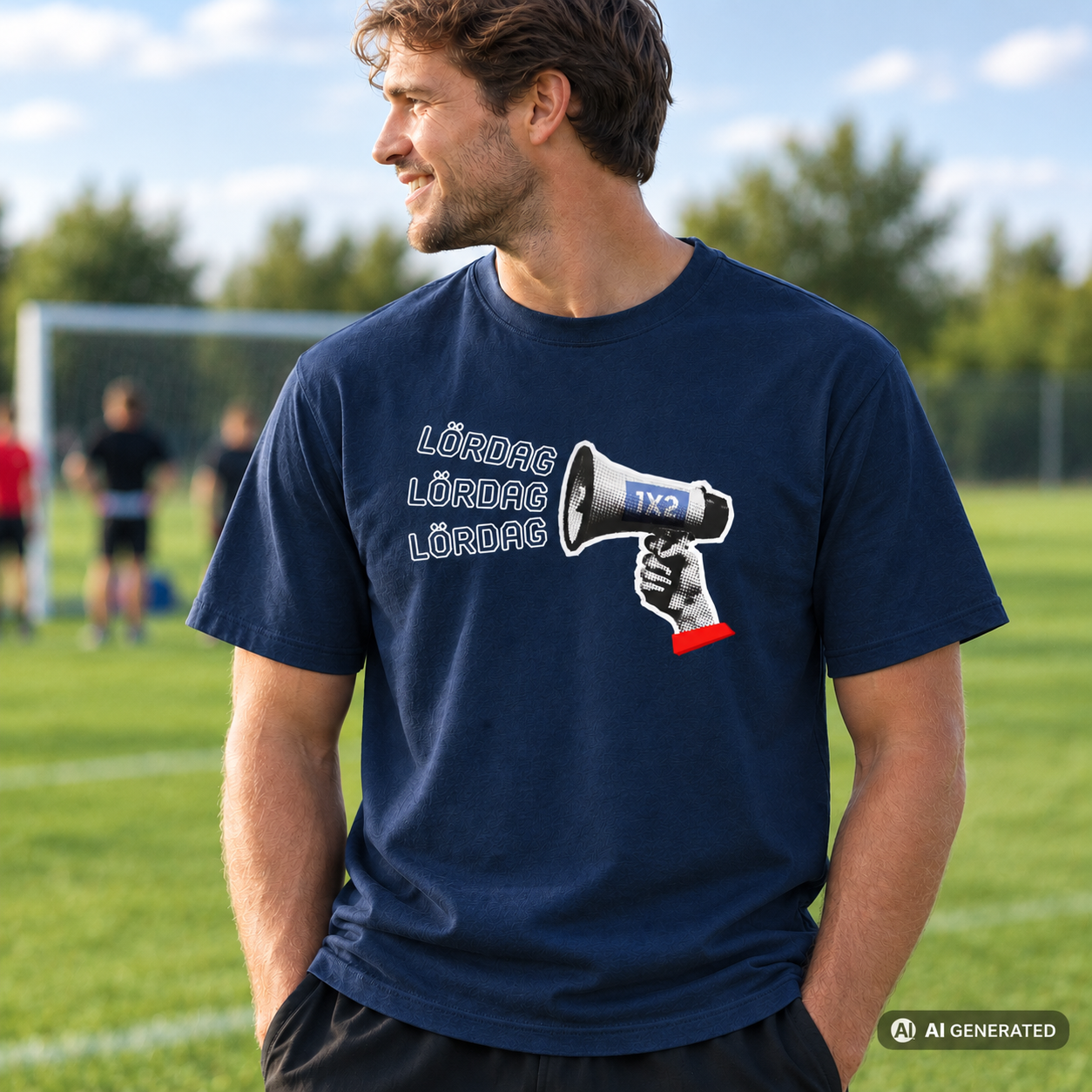 Lördag lördag lördag t-shirt
