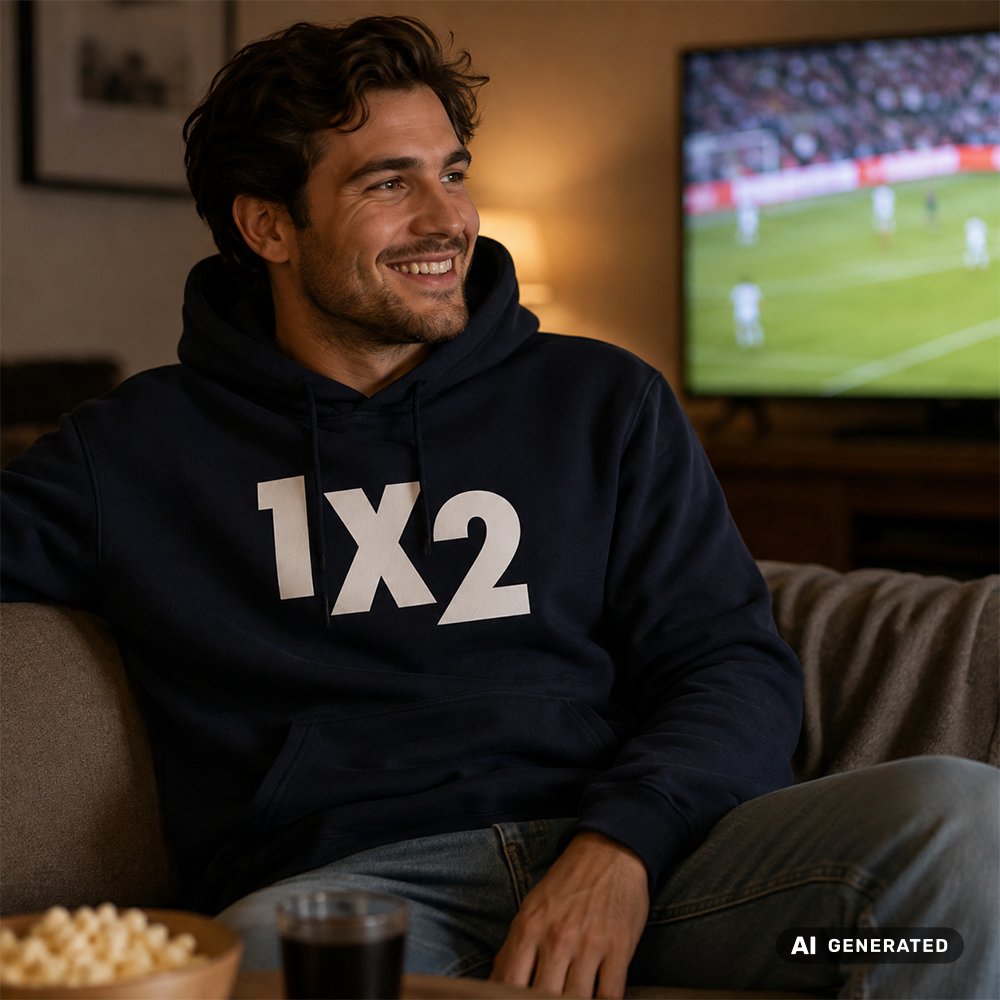 Hoodie 1X2 Navy